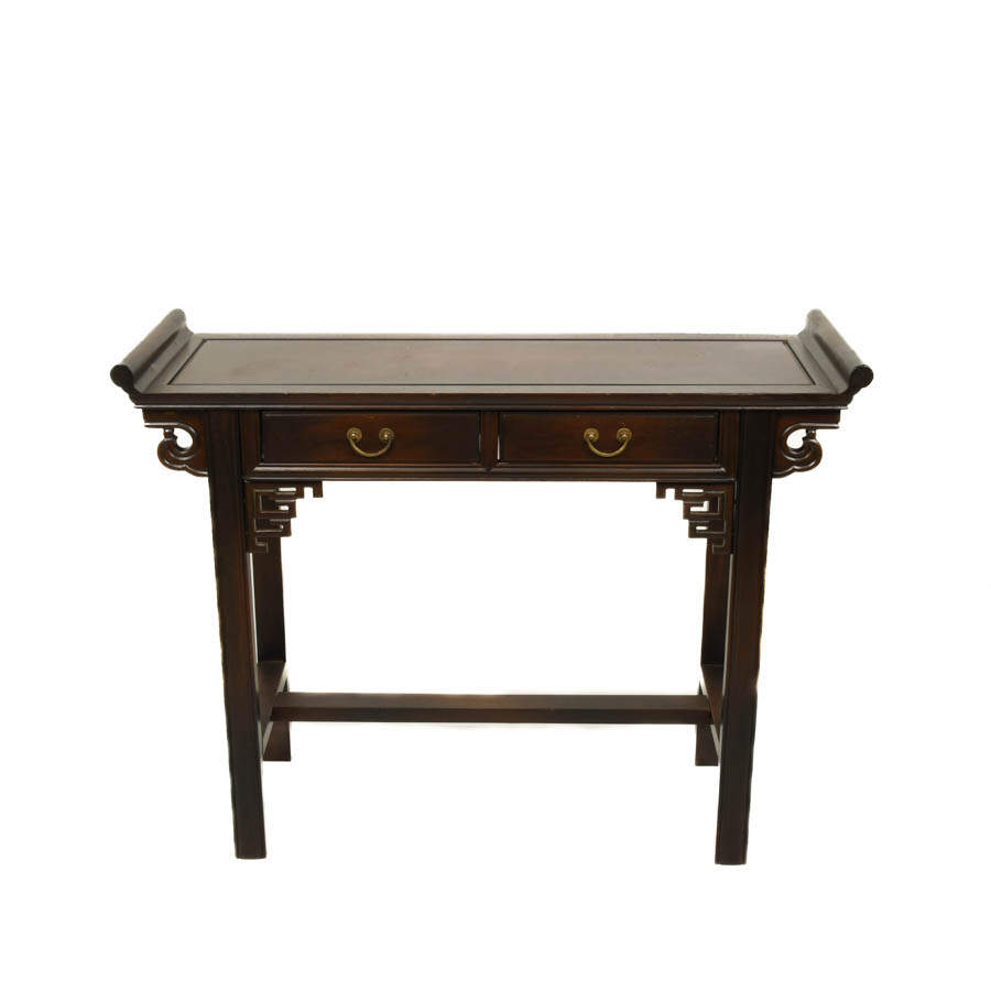 Chinese Two Drawer Altar Table-1