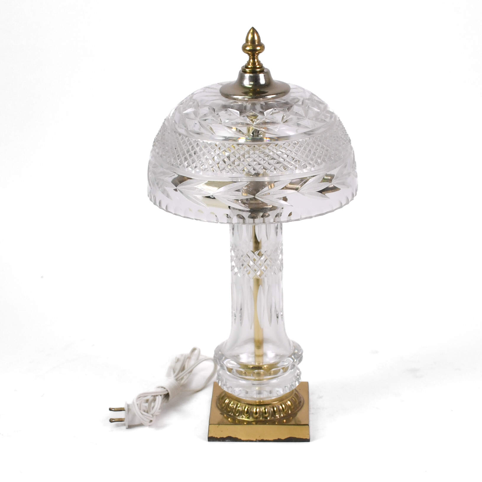 Cut Crystal Table Lamp-1