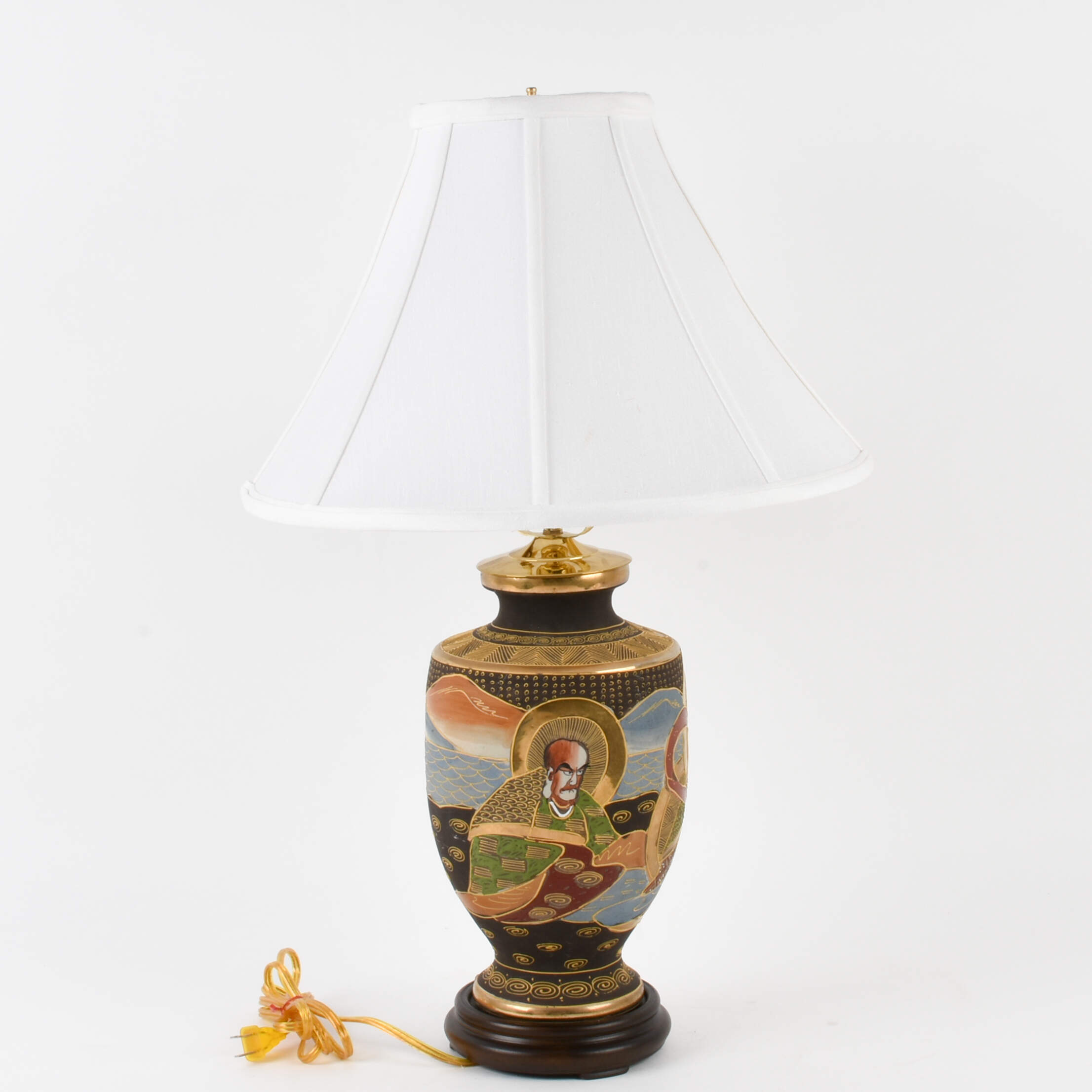 Japanese Satsuma Table Lamp-2