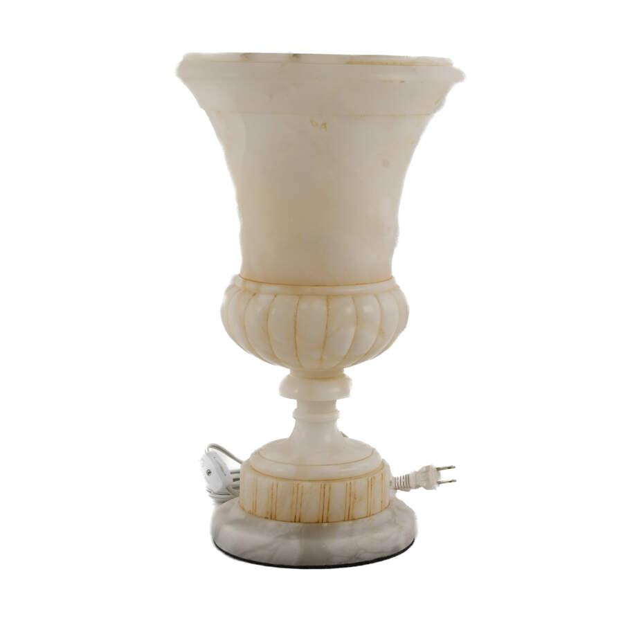 Alabaster Marble Vase Table Lamp-1