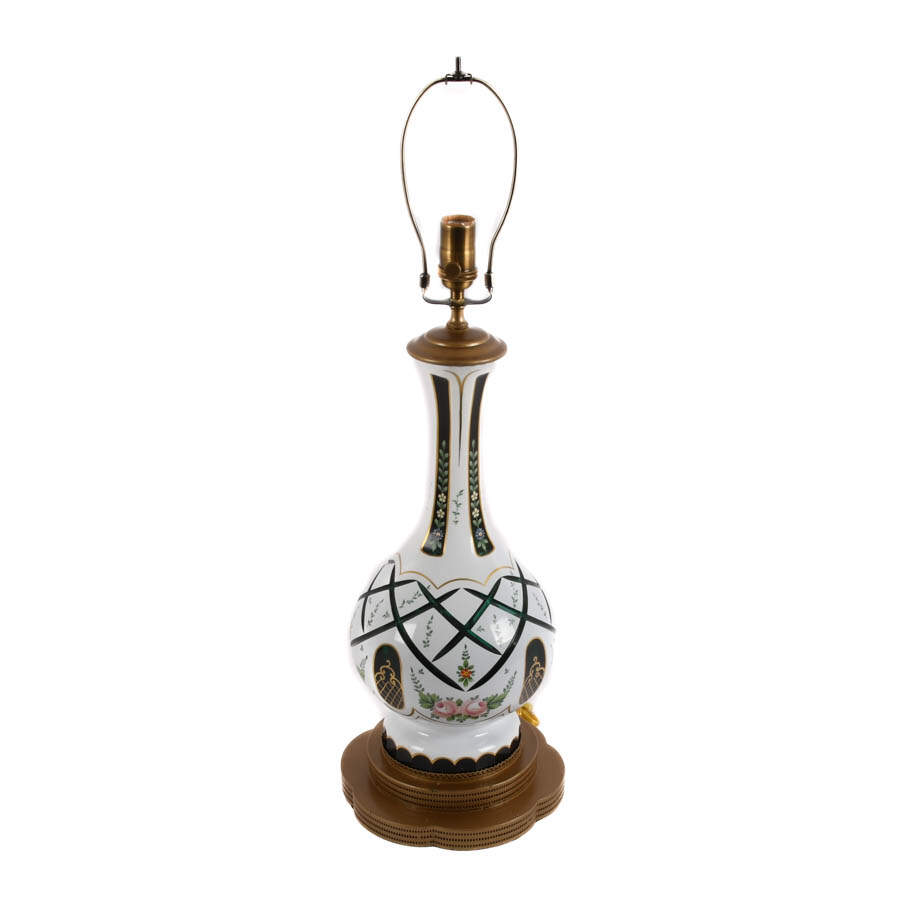 Bohemian Czech Table Lamp-3