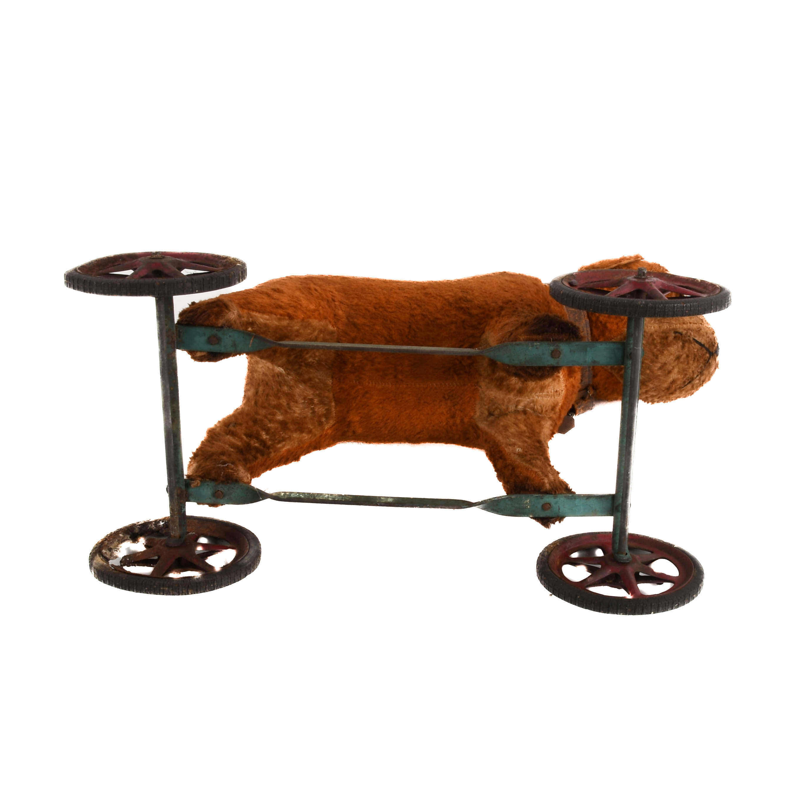 Small Ride on Dog Pull Toy with Wheels-9