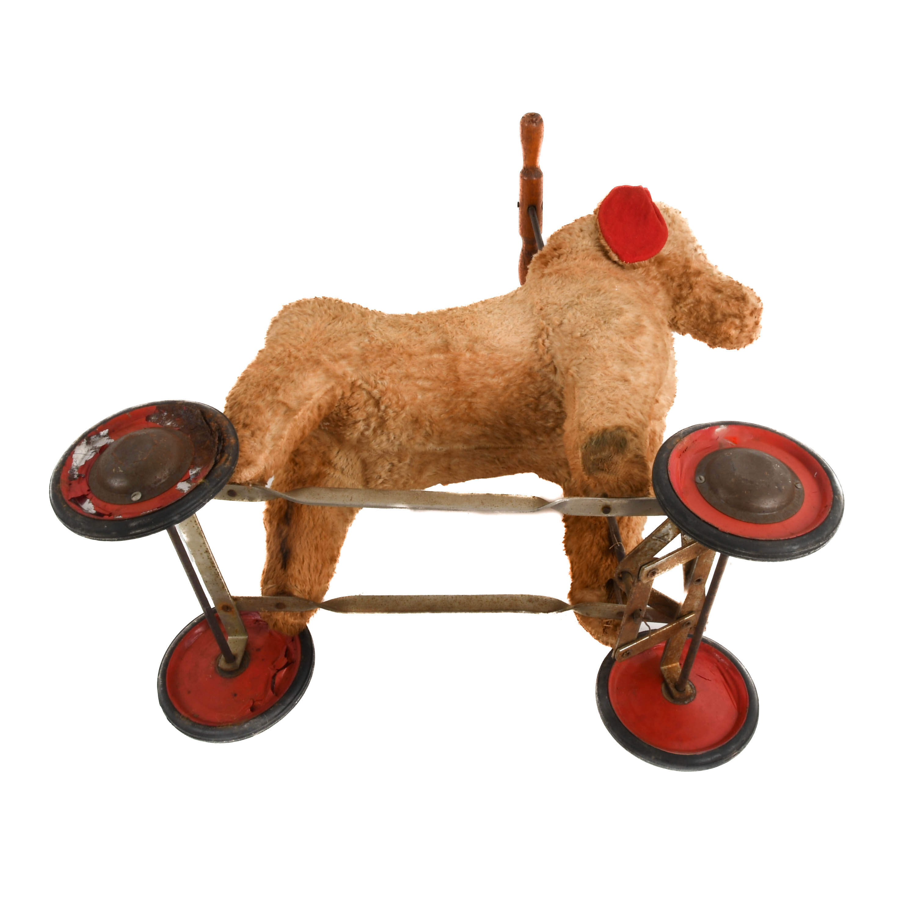 Antique Children's Ride on Pony Plush Toy-7