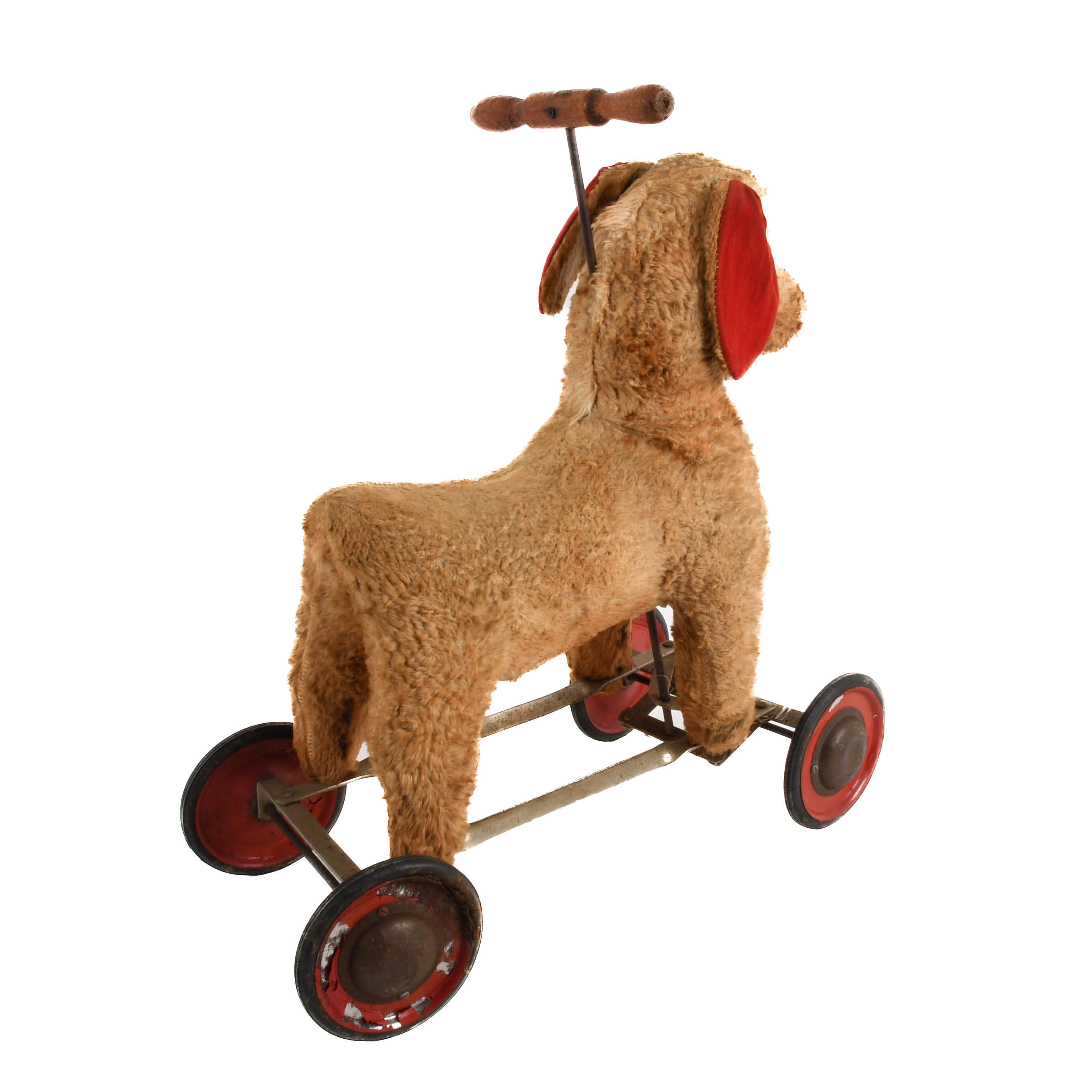 Antique Children's Ride on Pony Plush Toy-5