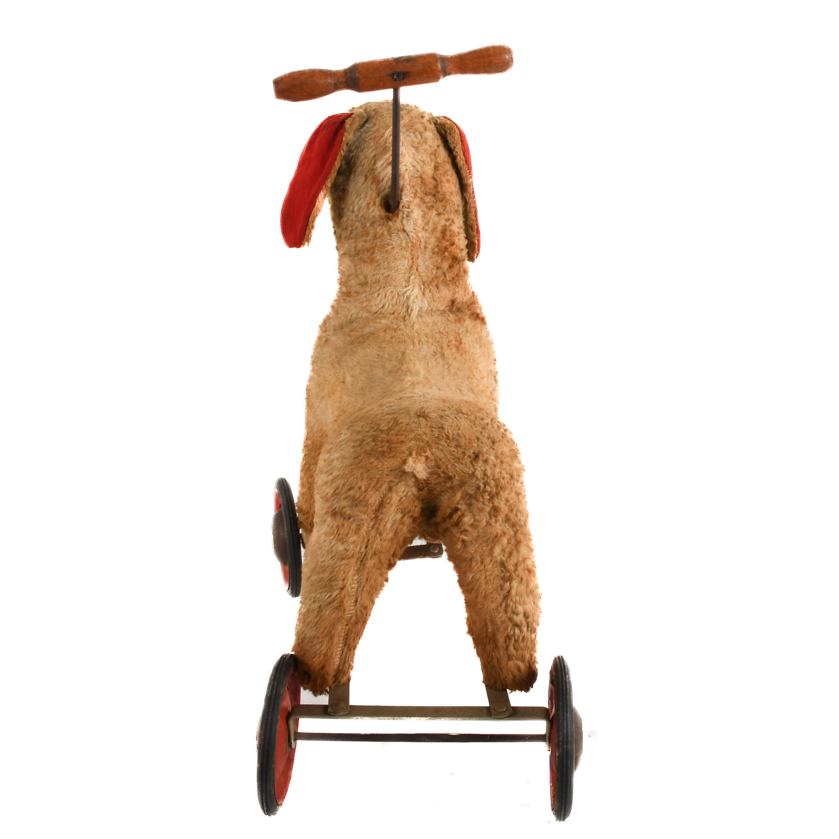 Antique Children's Ride on Pony Plush Toy-4