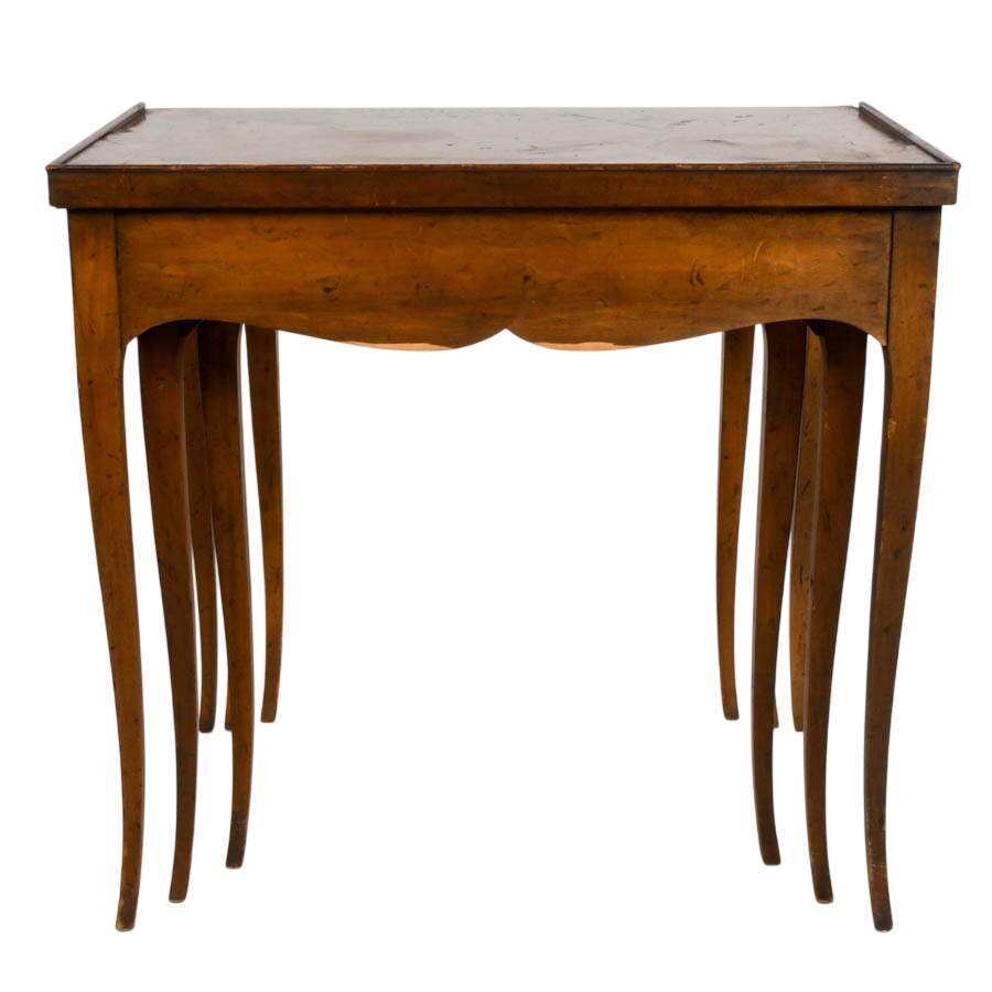Set of Three Mid-Century Heritage Nesting Tables-8