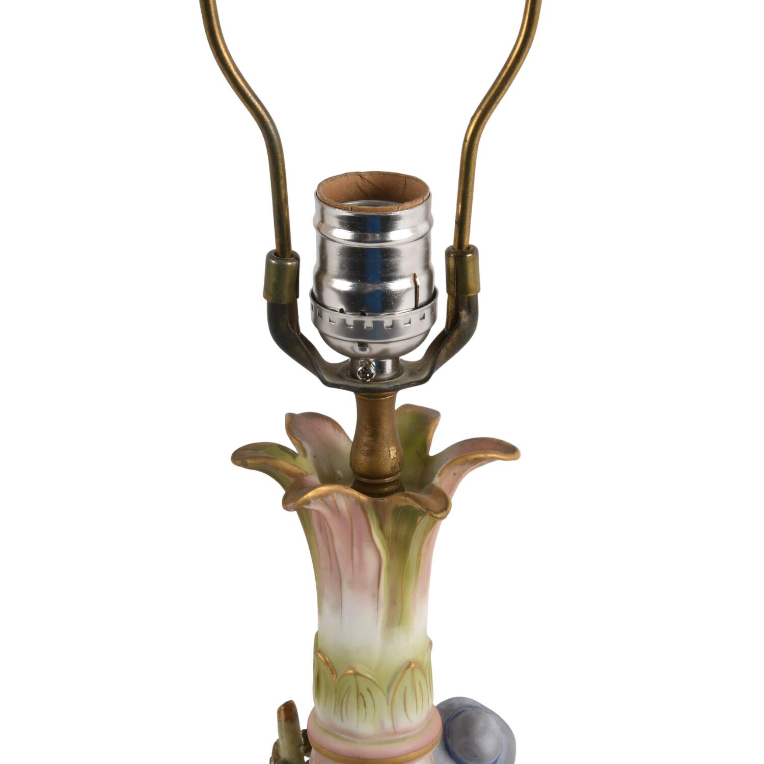 Pair of Figural Capodimonte-Style Table Lamps-4
