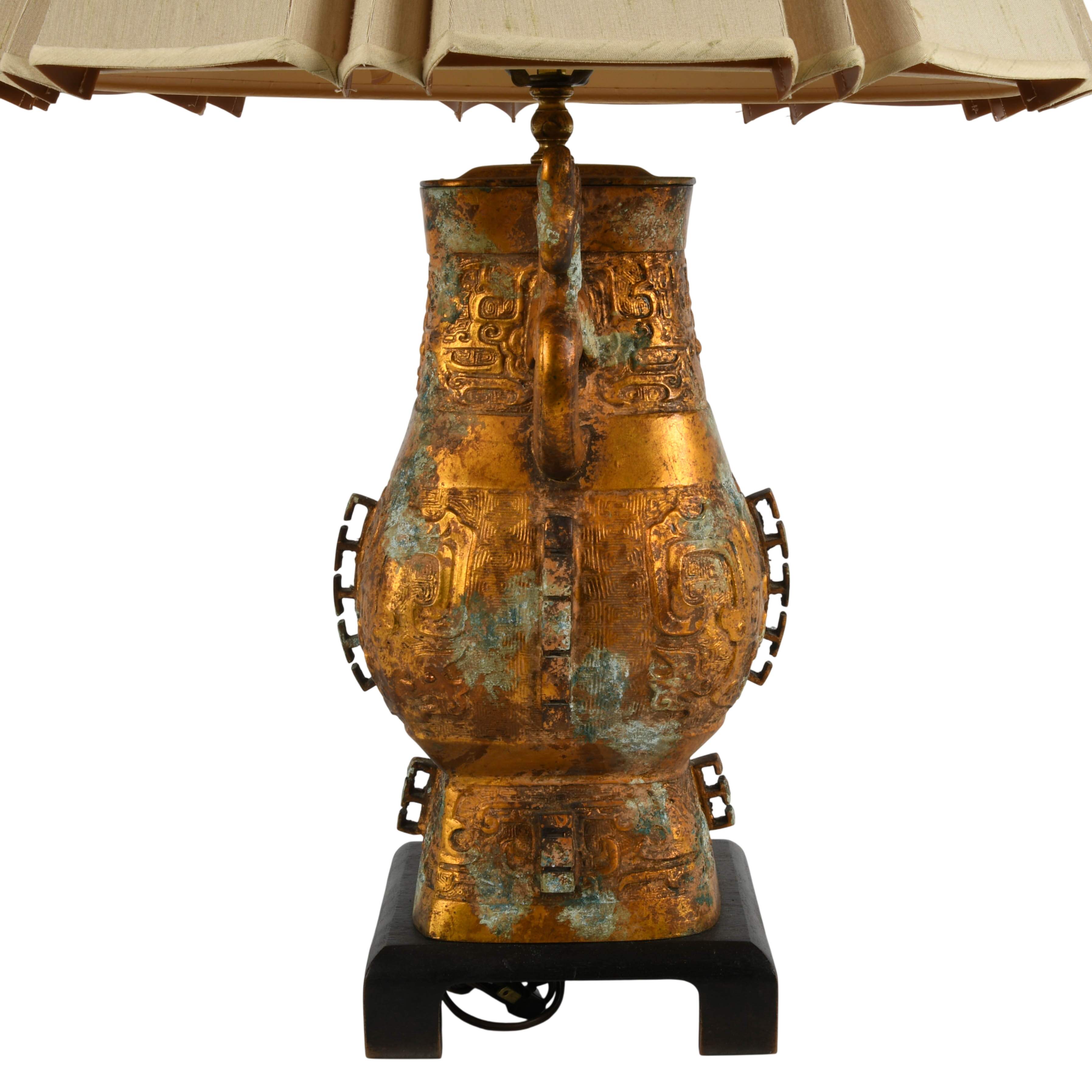 Japanese-Style Table Lamp Attributed James Mont-5