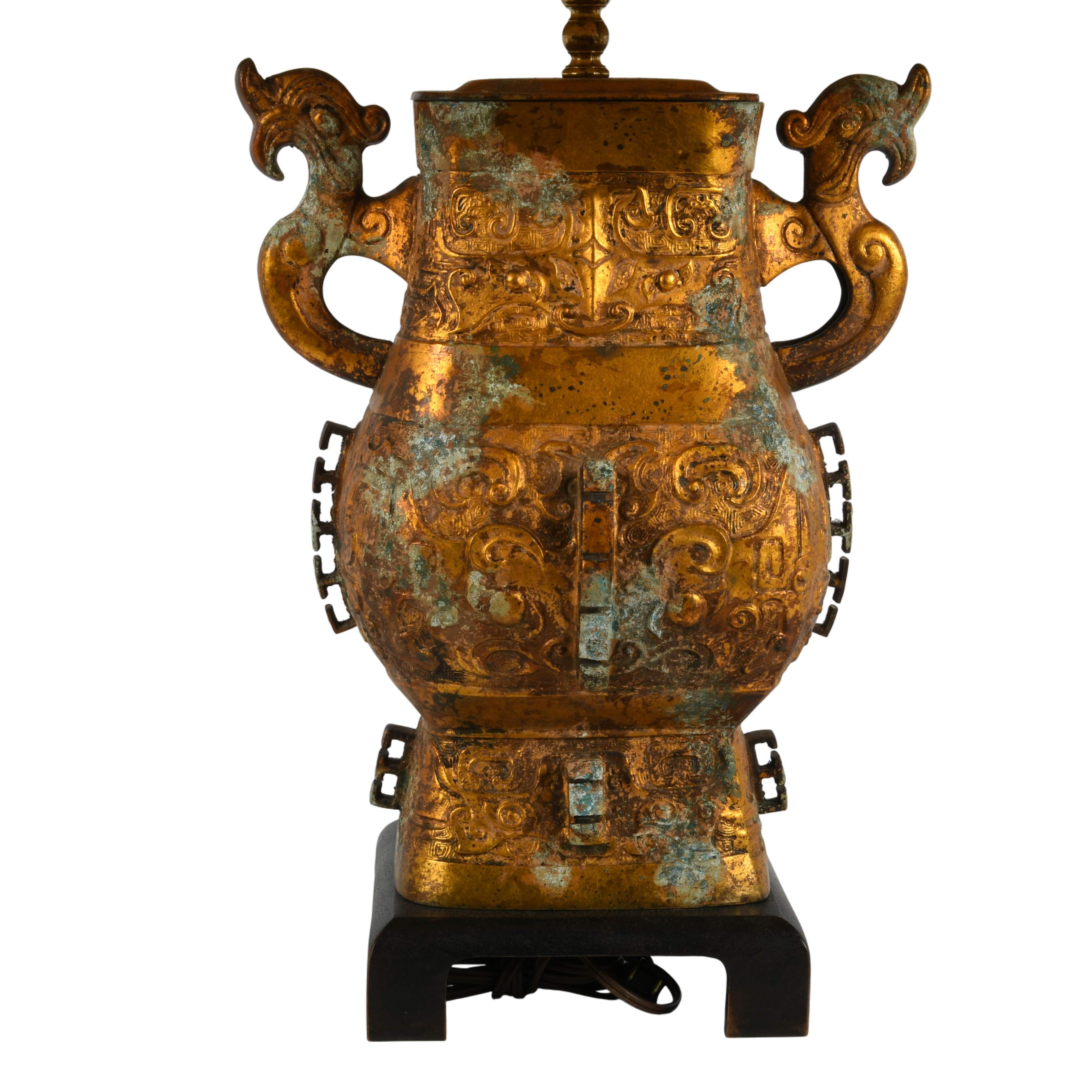Japanese-Style Table Lamp Attributed James Mont-4