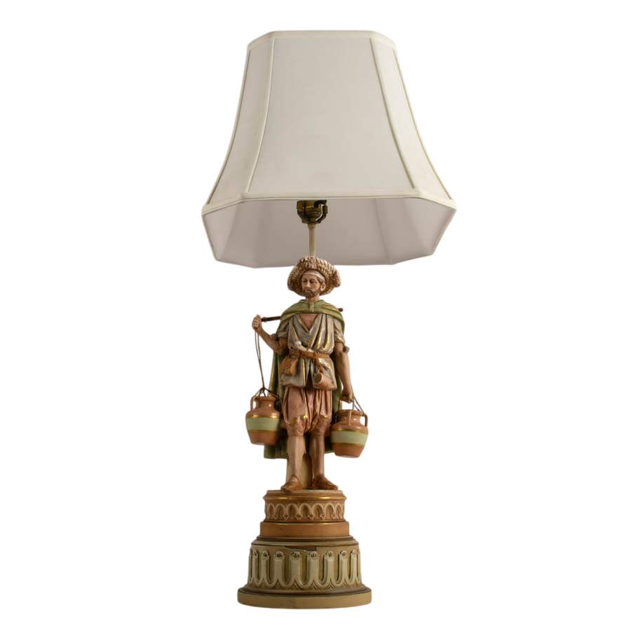 Italian Figural Shepard Table Lamp-2