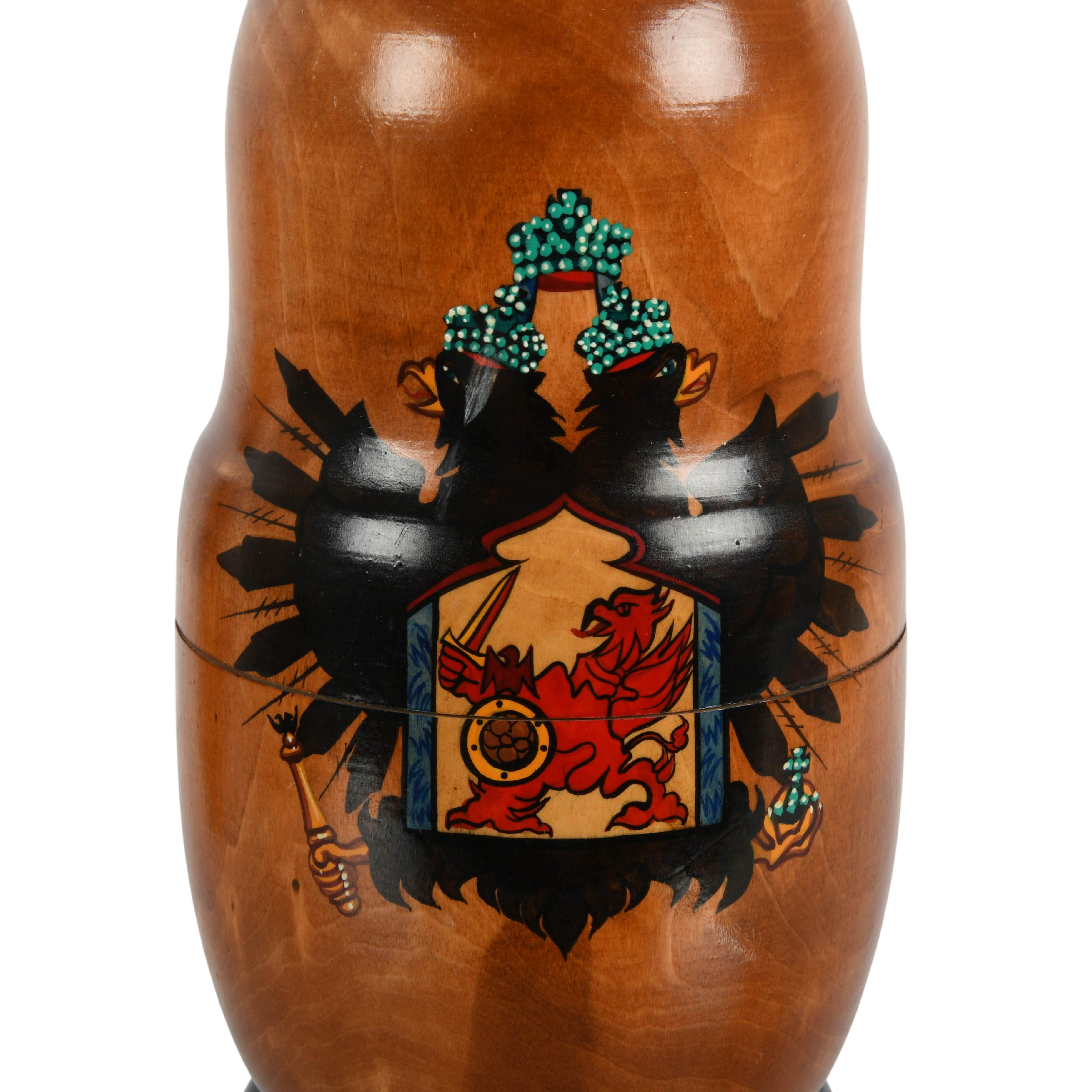 Set of Russian Tsar Dynasty Nesting Dolls-4