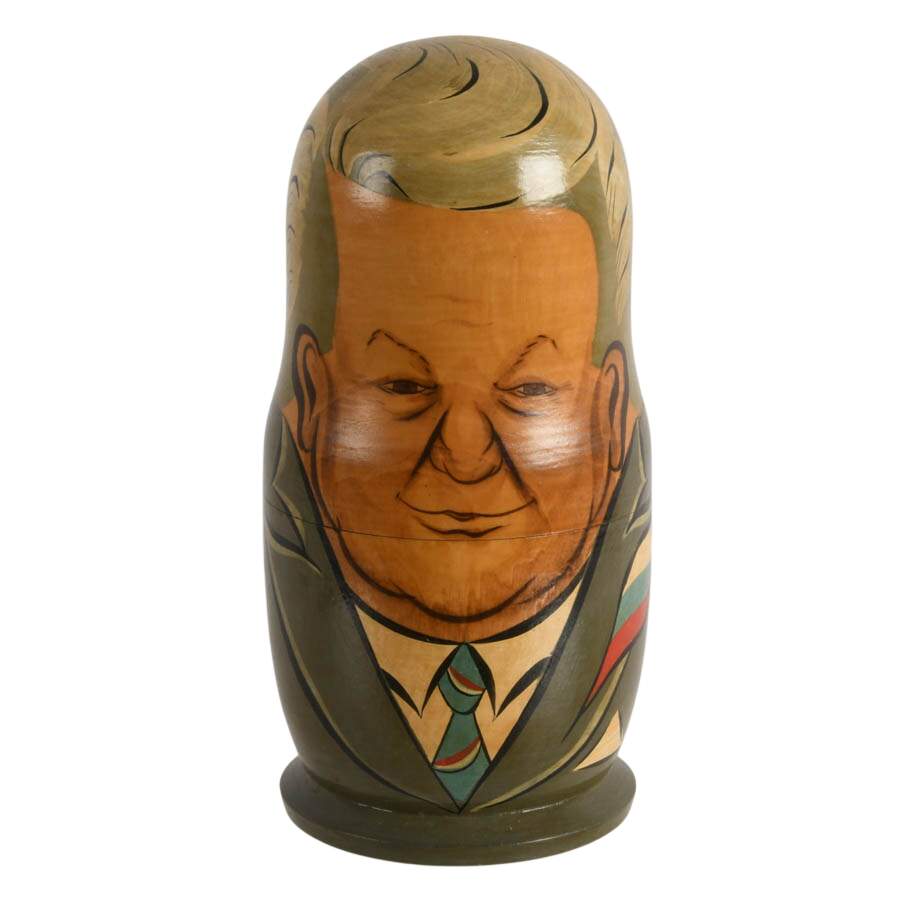 Set of Russian Political Leaders Matryoshka Dolls-7