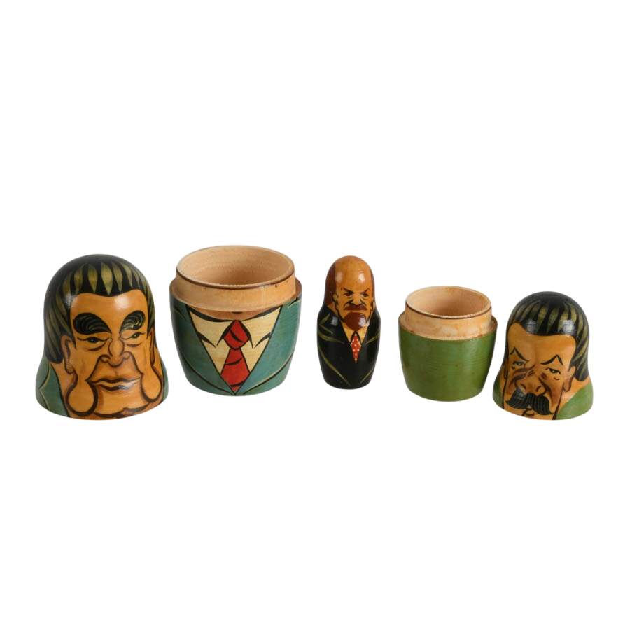 Set of Russian Political Leaders Matryoshka Dolls-5