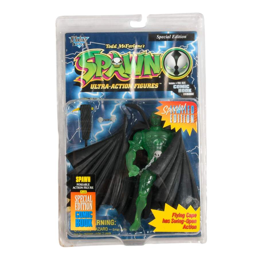 Quadruple McFarlane Toys: Spawn Universe Clown, Spawn, Medieval Spawn-5