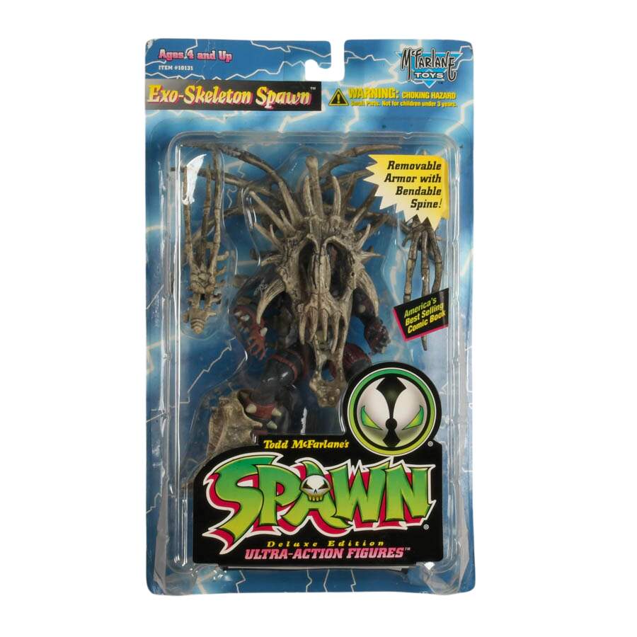 Triple McFarlane Toys Spawn Universe: Exo-Skeleton Spawn, Werewolf, Cy-gor-3
