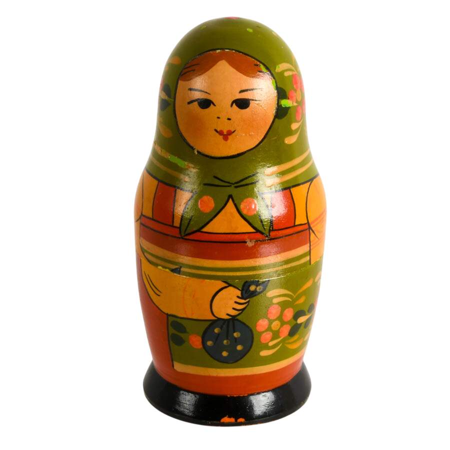 USSR Matryoshka Wooden Dolls Eleven Pieces-7