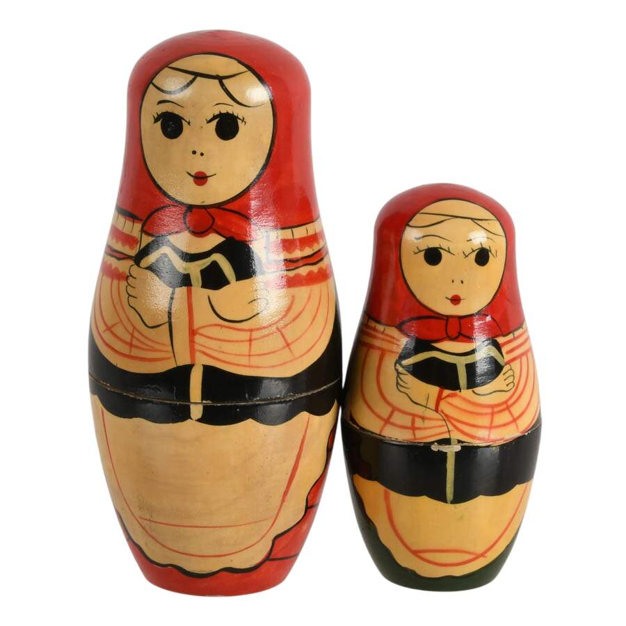 Set of Wooden Matryoshka Dolls-6