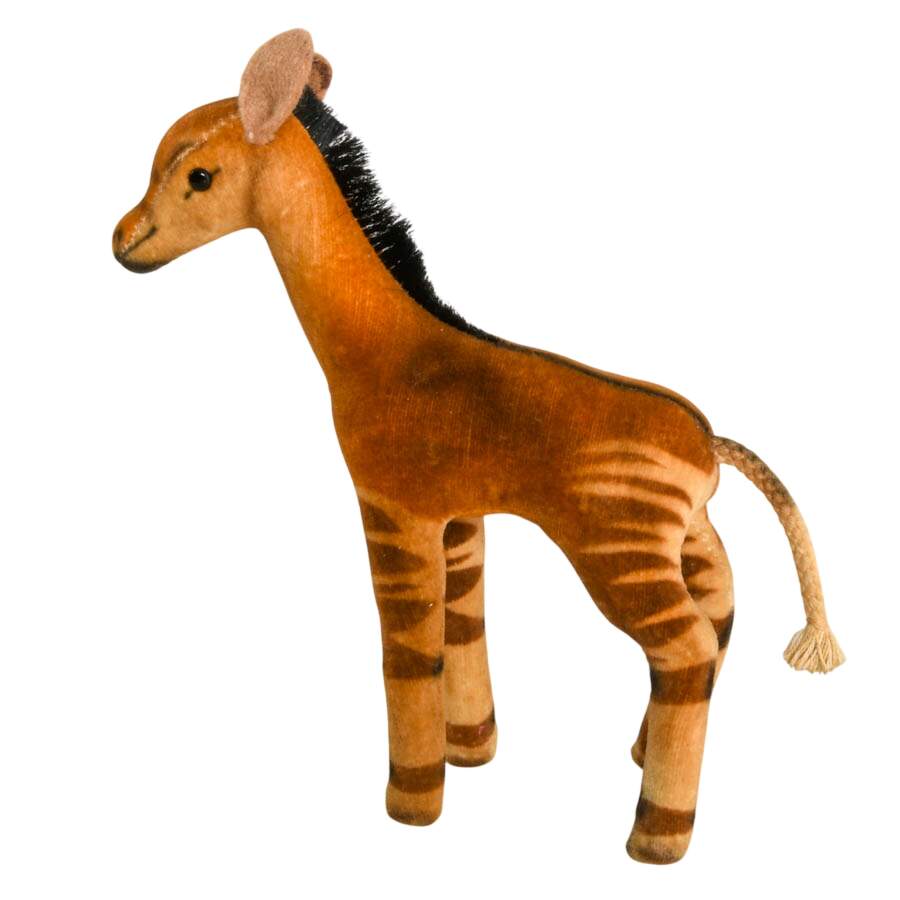 Steiff Miniature Okapi Plush Toy-2