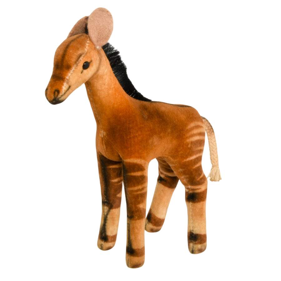 Steiff Miniature Okapi Plush Toy-1