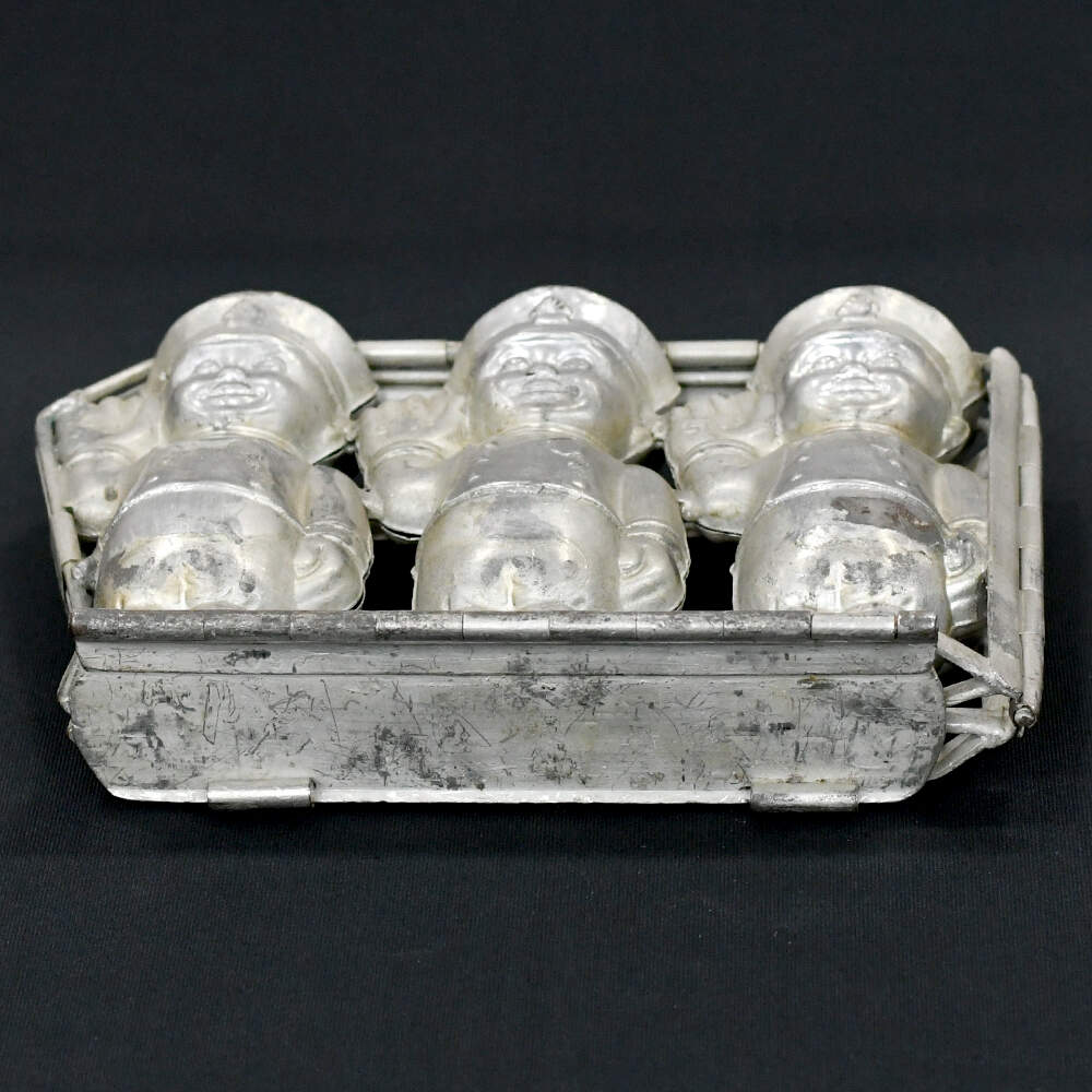 Circa 1930s German Anton Reiche Triple Traffic Officer Chocolate Mold-6