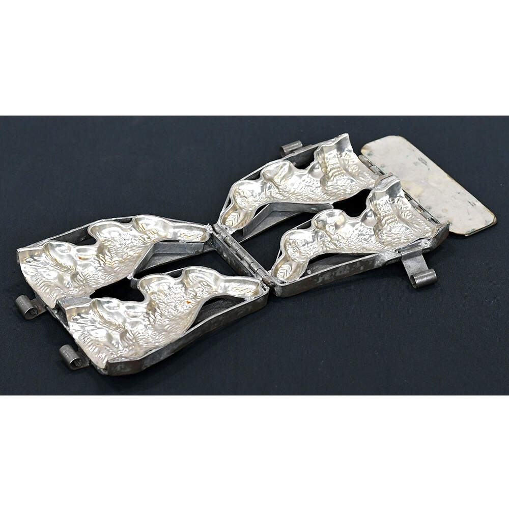 Folding Three-Dimensional Spring Bunny Chocolate Mold-7