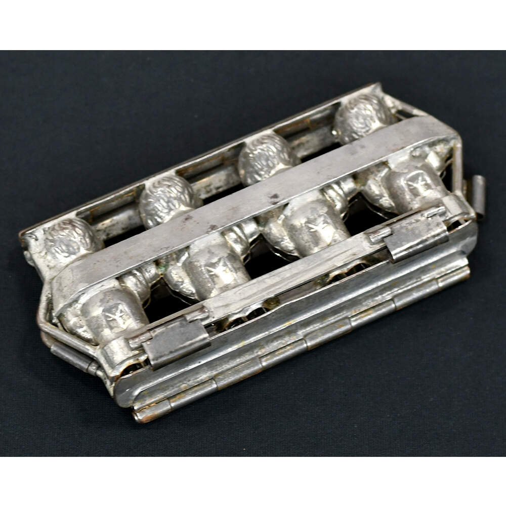 Circa 1930s Anton Reiche German Four Grooms Chocolate Mold-8