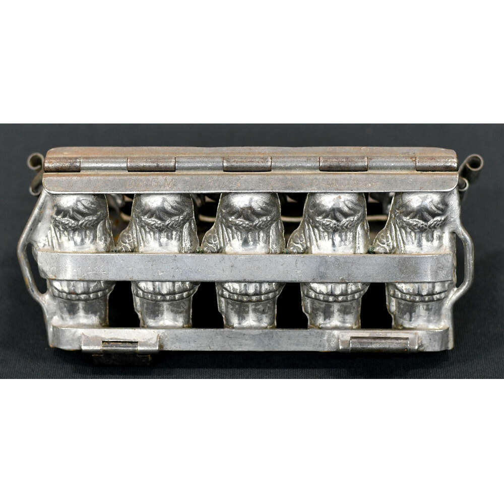 Circa 1930s Anton Reiche German Five Brides Chocolate Mold-7
