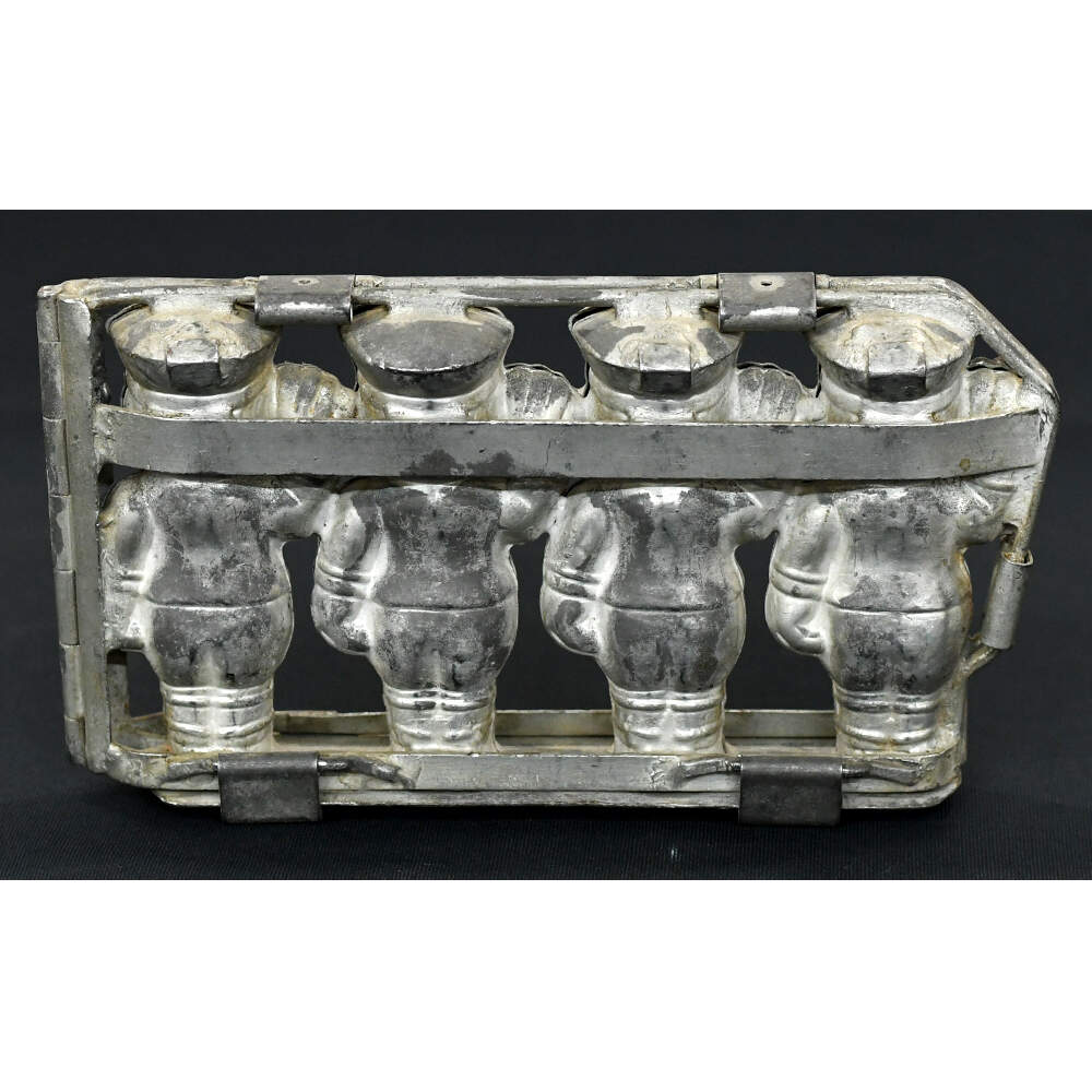 Circa 1930s Anton Reiche Four Officer Chocolate Mold-4