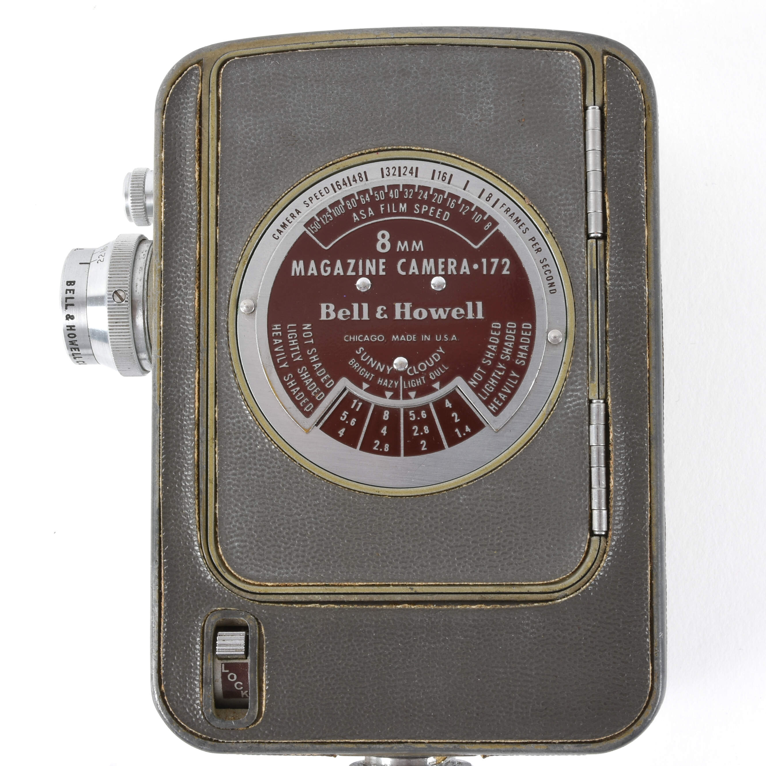Bell & Howell 8mm Magazine Movie Camera-8