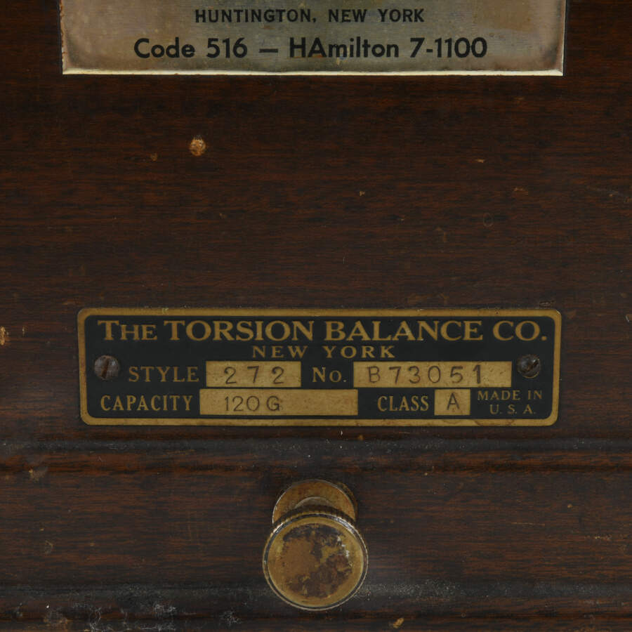 Antique Torsion Balance Co. Scale Set-9