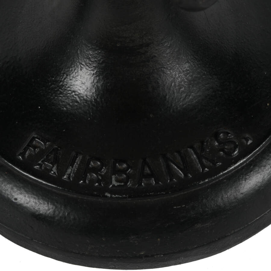 Antique Black Cast Iron Fairbanks Balance Scale-7