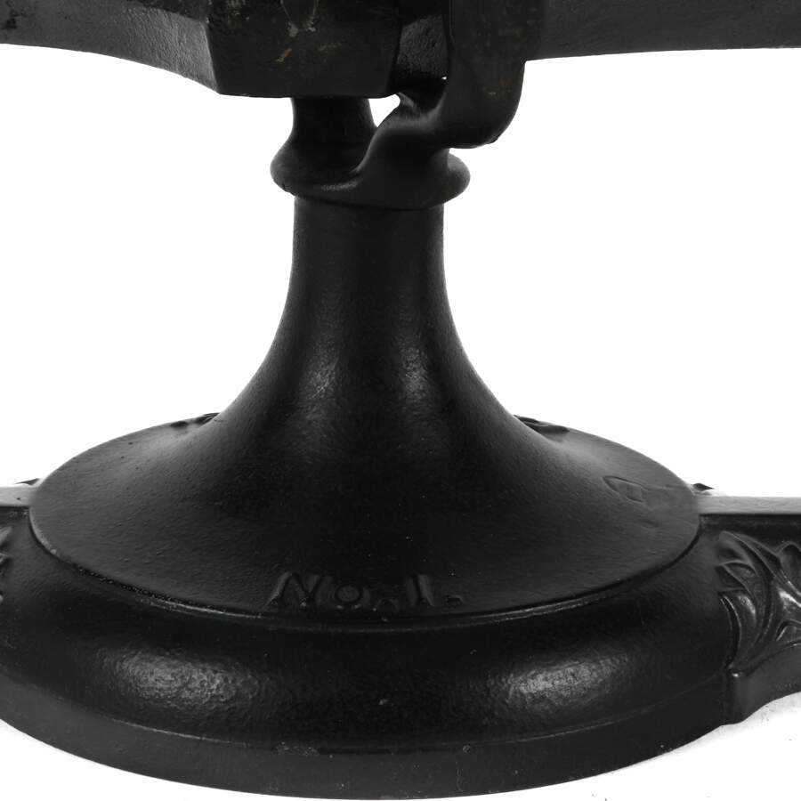 Antique Black Cast Iron Fairbanks Balance Scale-6