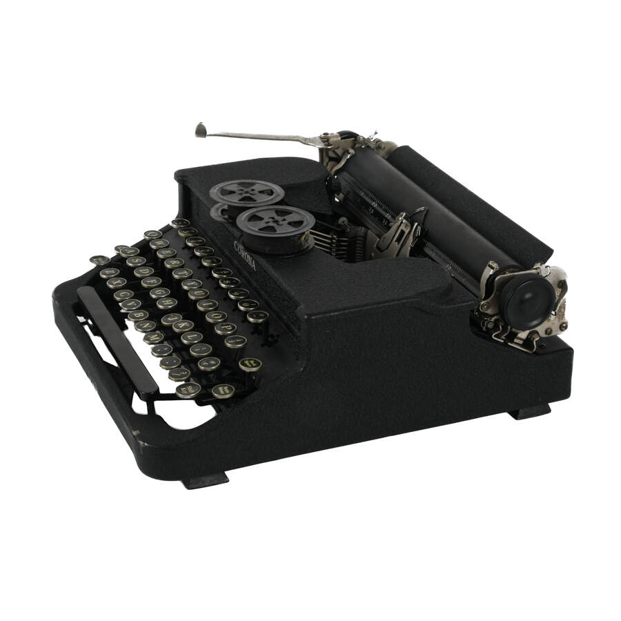 LC Smith & Corona 1935 Standard Portable Typewriter Without Case-2