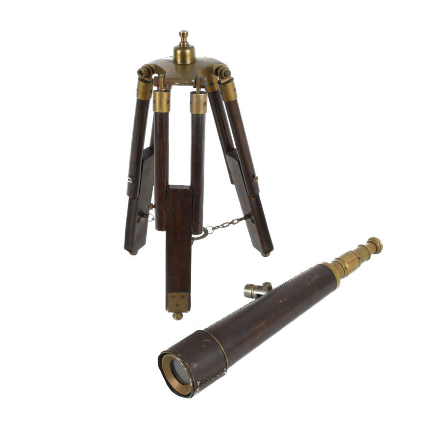 Antique Tabletop Telescope-5