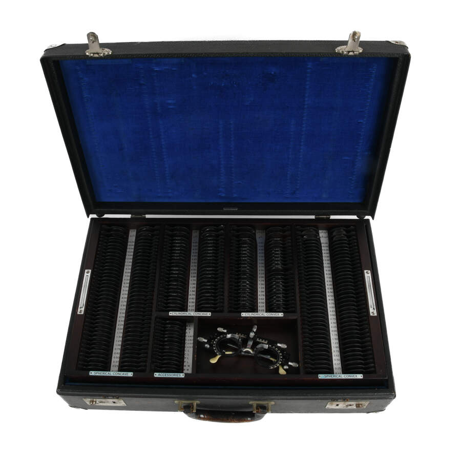 Antique American Optical Kit with Travel Case-1