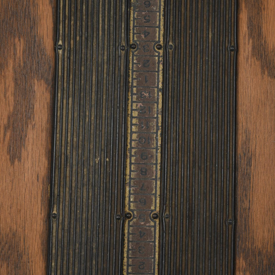 Antique Wooden Shoeshine Stool-Stand-6