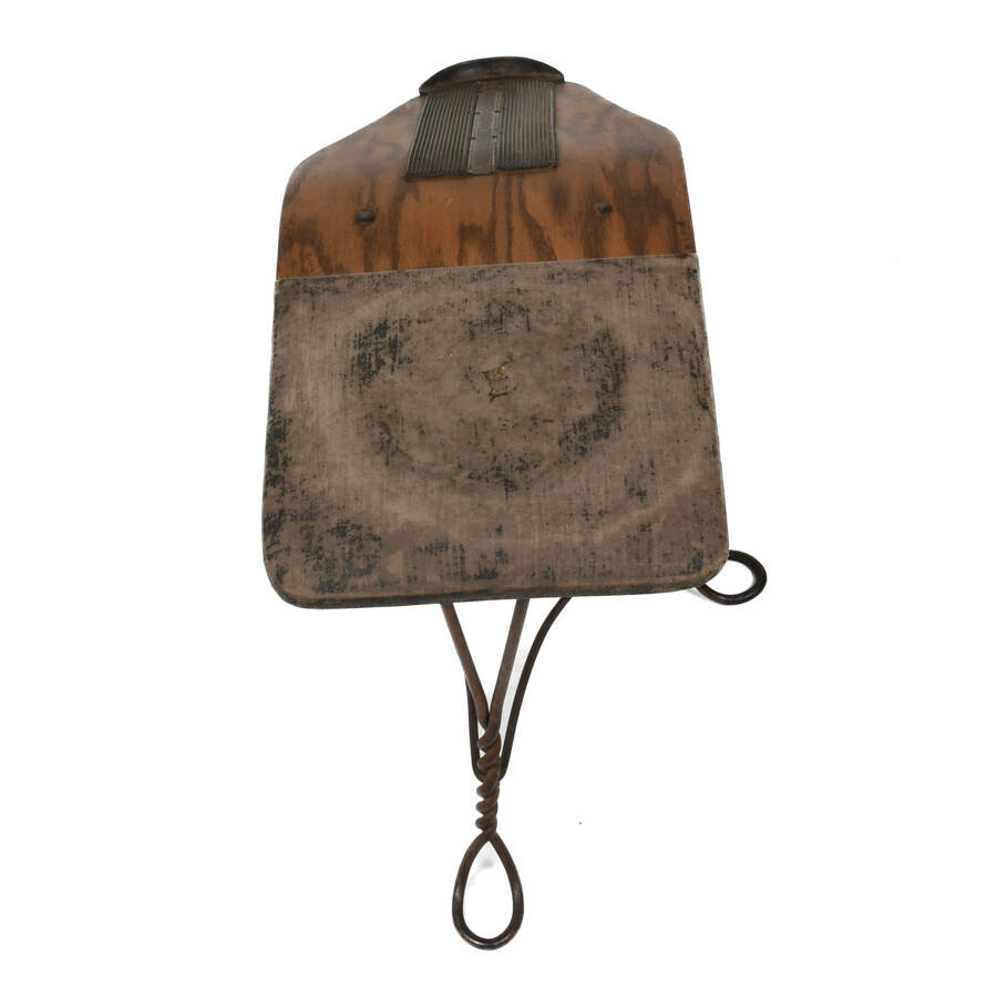 Antique Wooden Shoeshine Stool-Stand-5