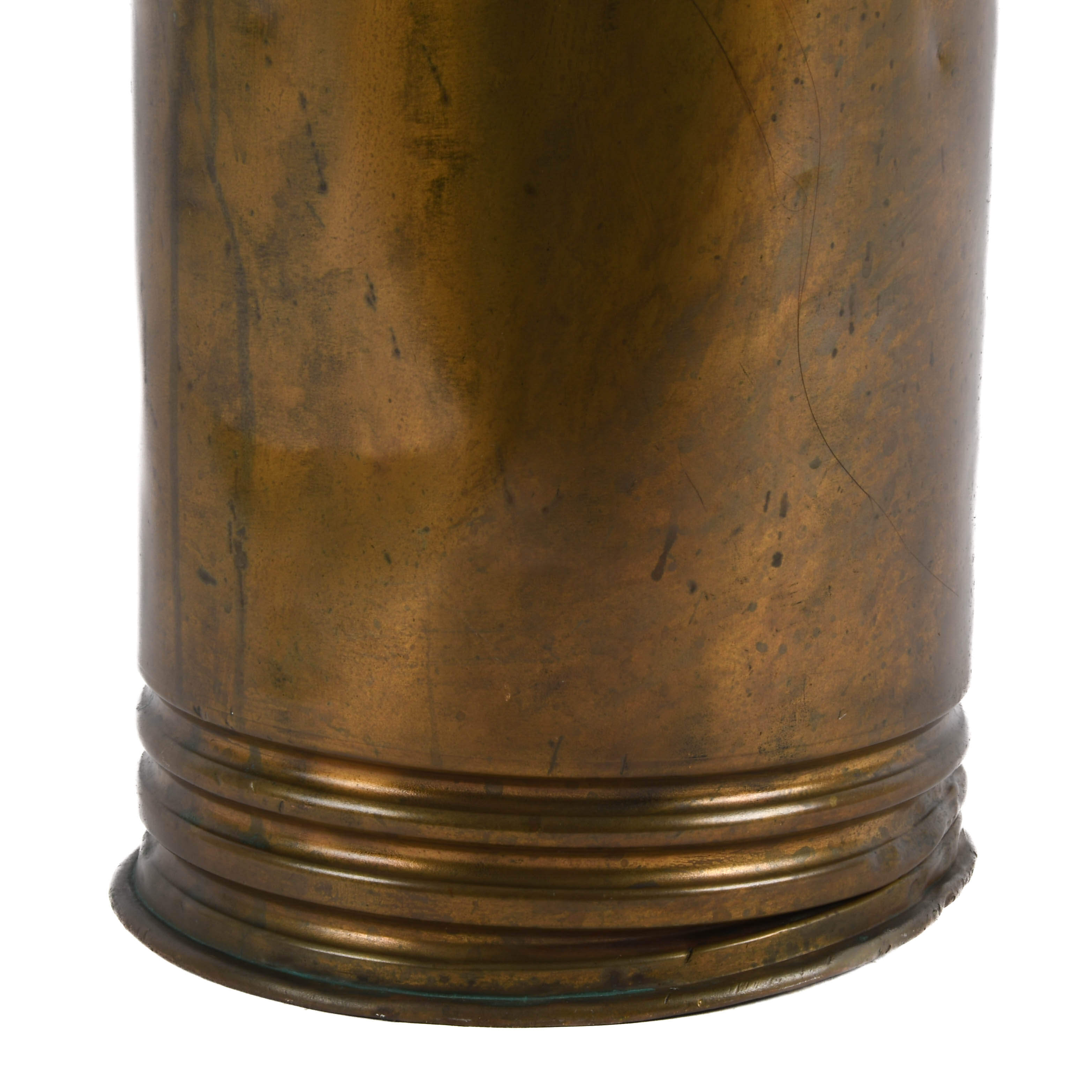 Antique Brass Empty Canister Fire Extinguisher-2