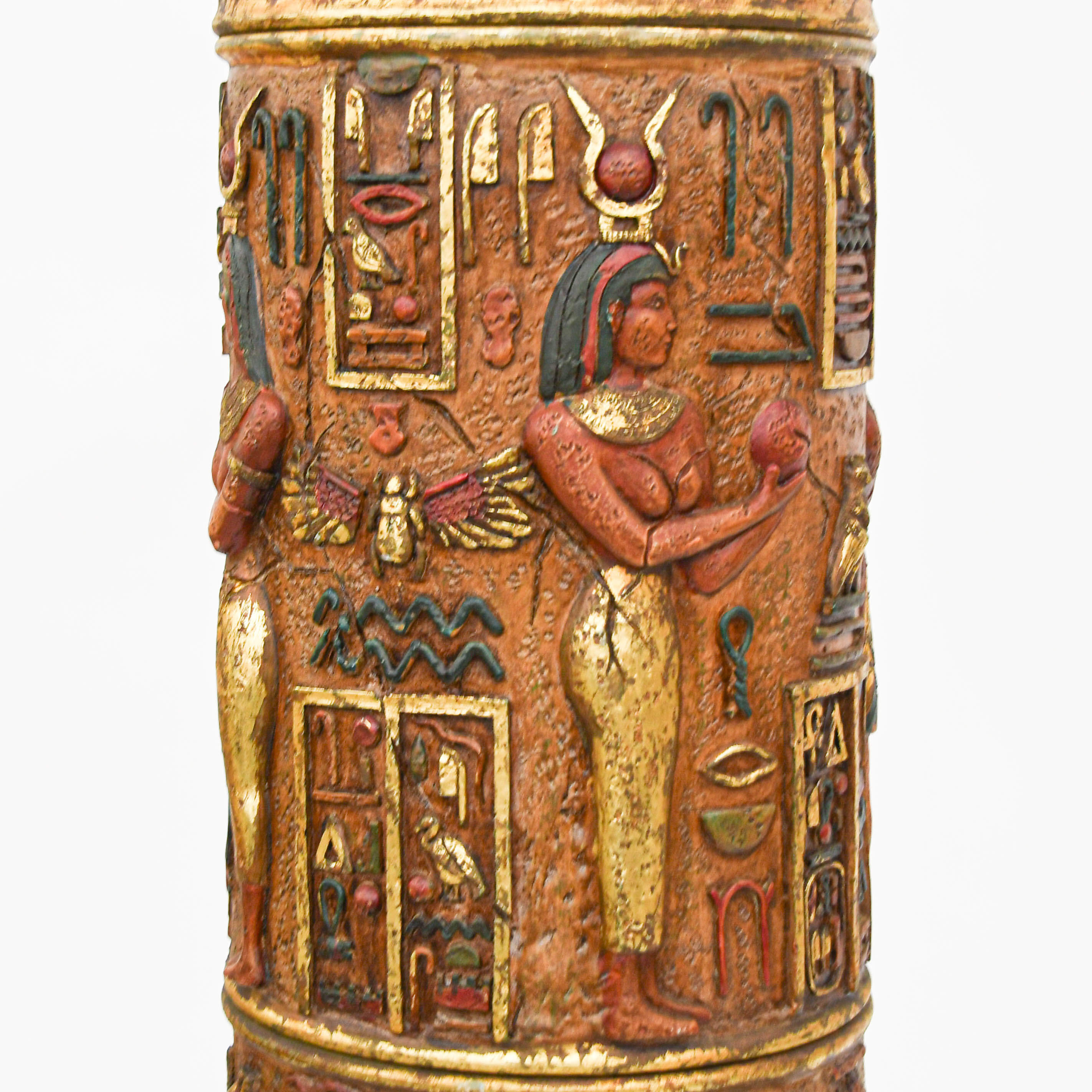 Pair of Egyptian Hieroglyphic Columns-7