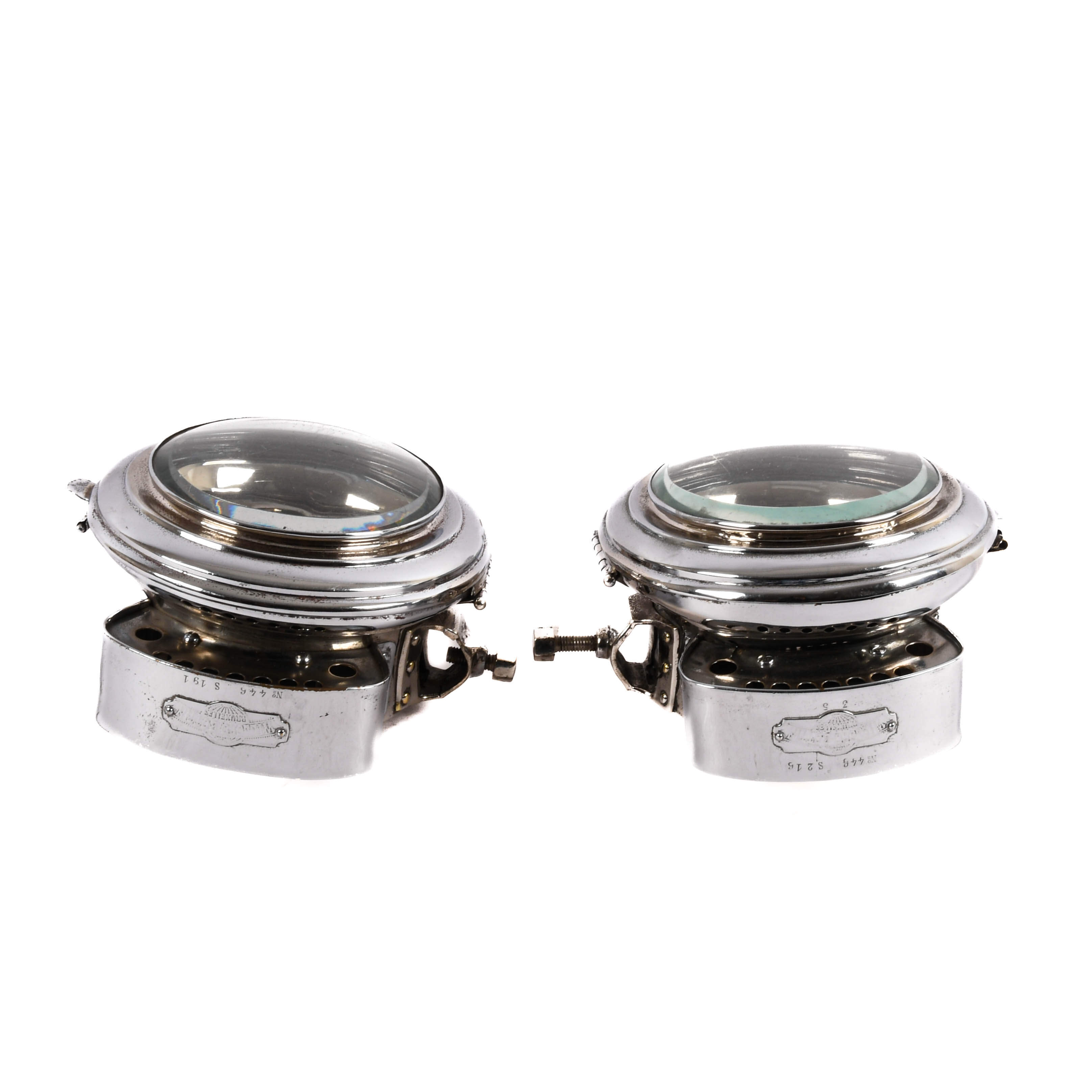 Pair of Metal Light Fixtures-2