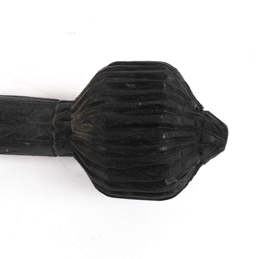 Antique Carved Wood Tribal Fighting Club-4