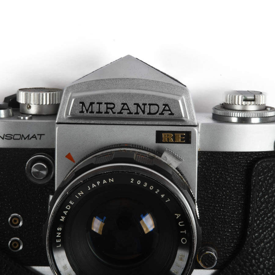 Miranda 35mm Camera with Case-2