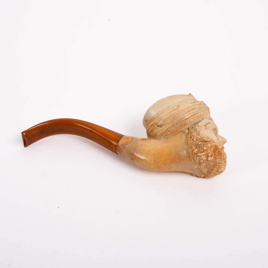 Antique Figural Meerschaum Pipe-5