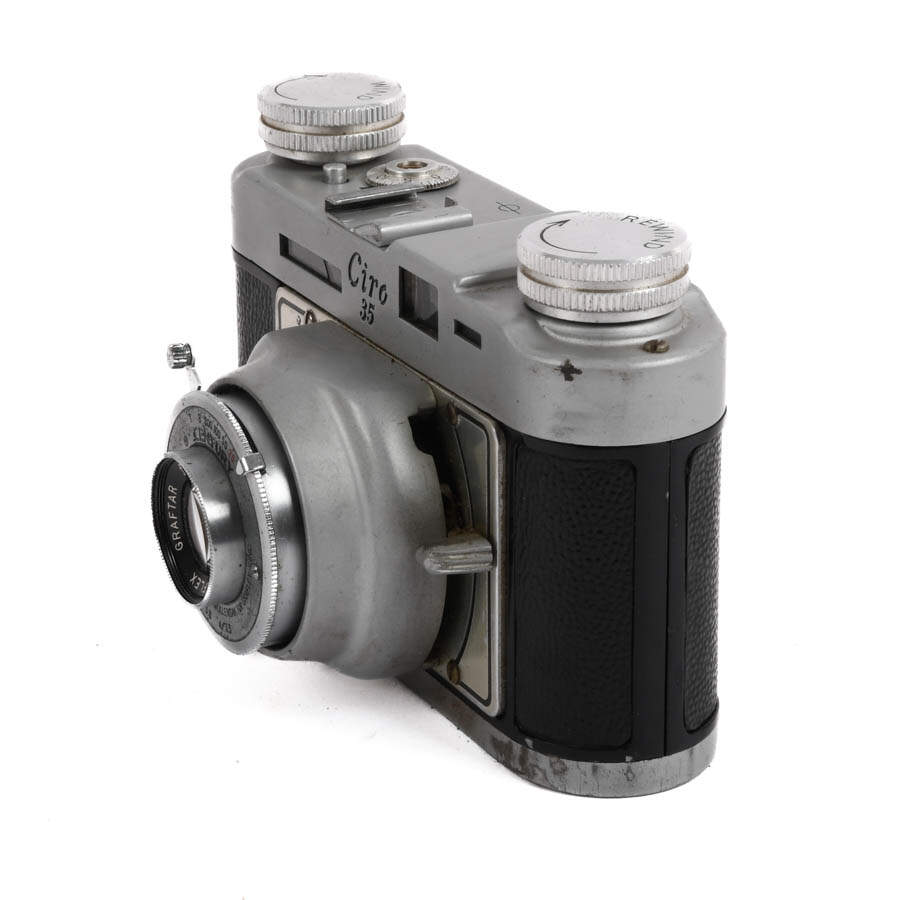 Ciro 35 MM Camera with Leather Case-2