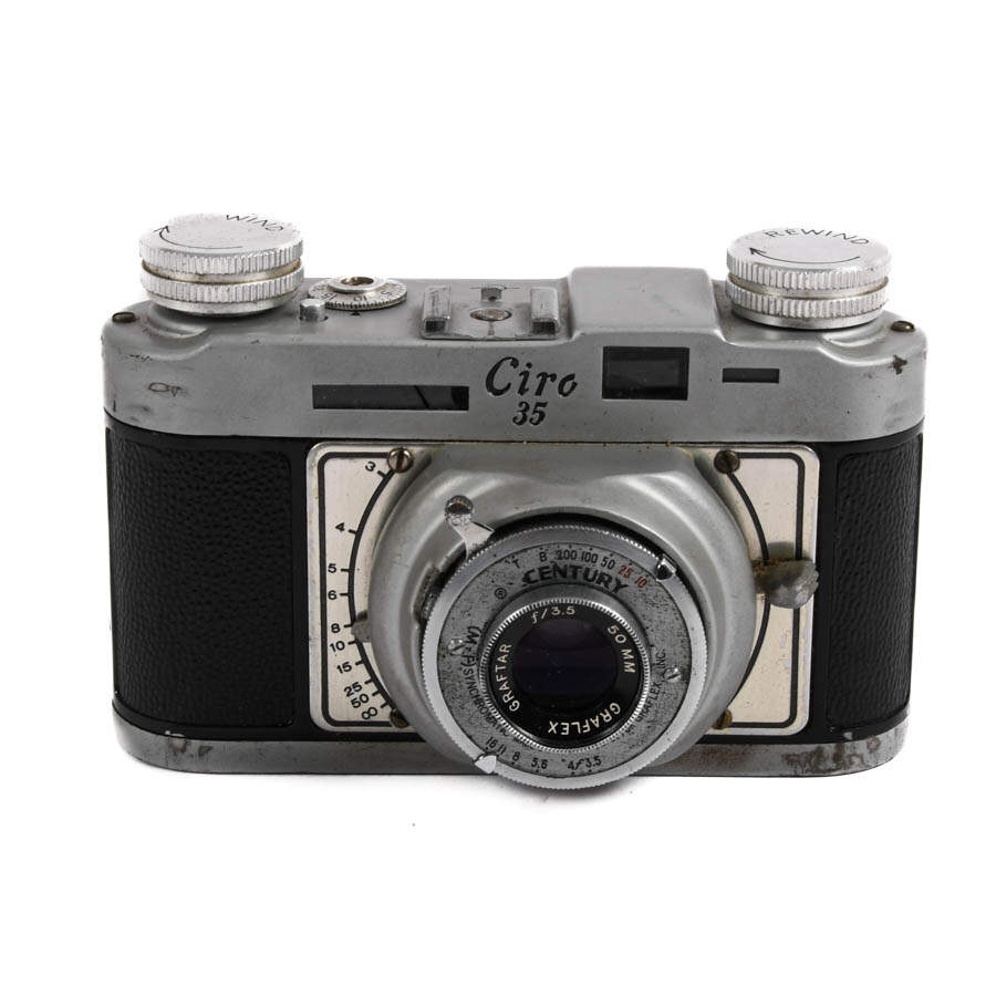Ciro 35 MM Camera with Leather Case-1