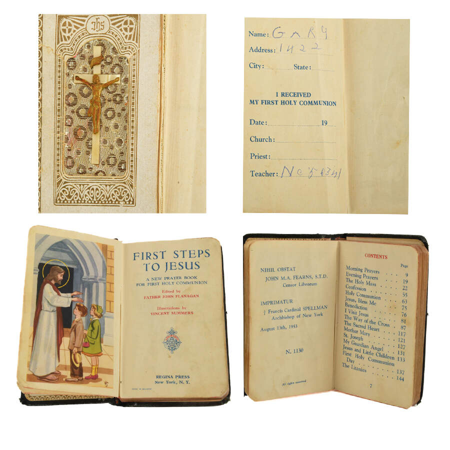 Set of Three First Communion Prayer Books-10