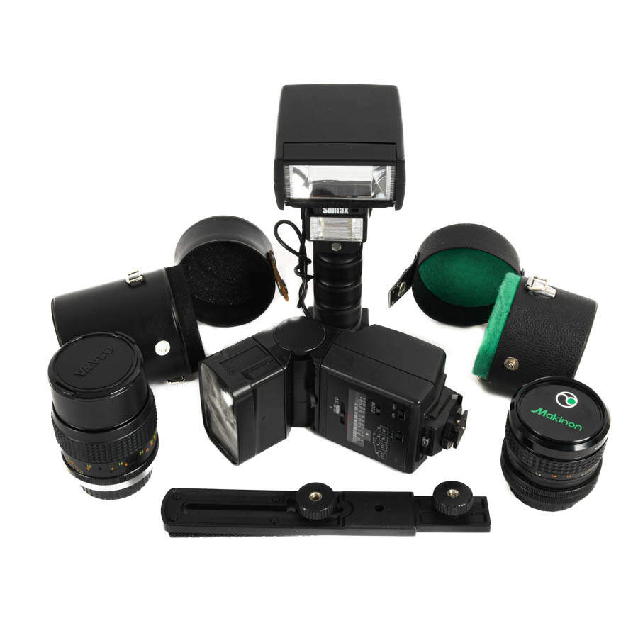 Assorted Lot Camera Flashes-4