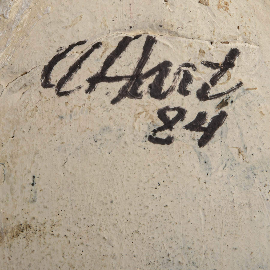Signed A. Hart Set of Three Pottery Shoes in the Manner of Sperry Top-Sider-9