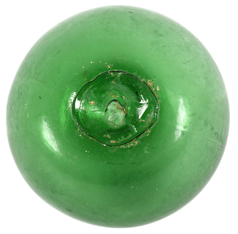 Large Antique Fish Float Glass Ball-3