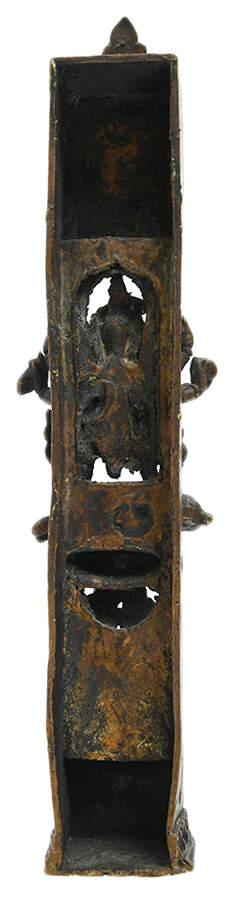 Bronze Tibetan Buddha Detail-2